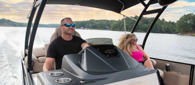 luxury pontoon boats